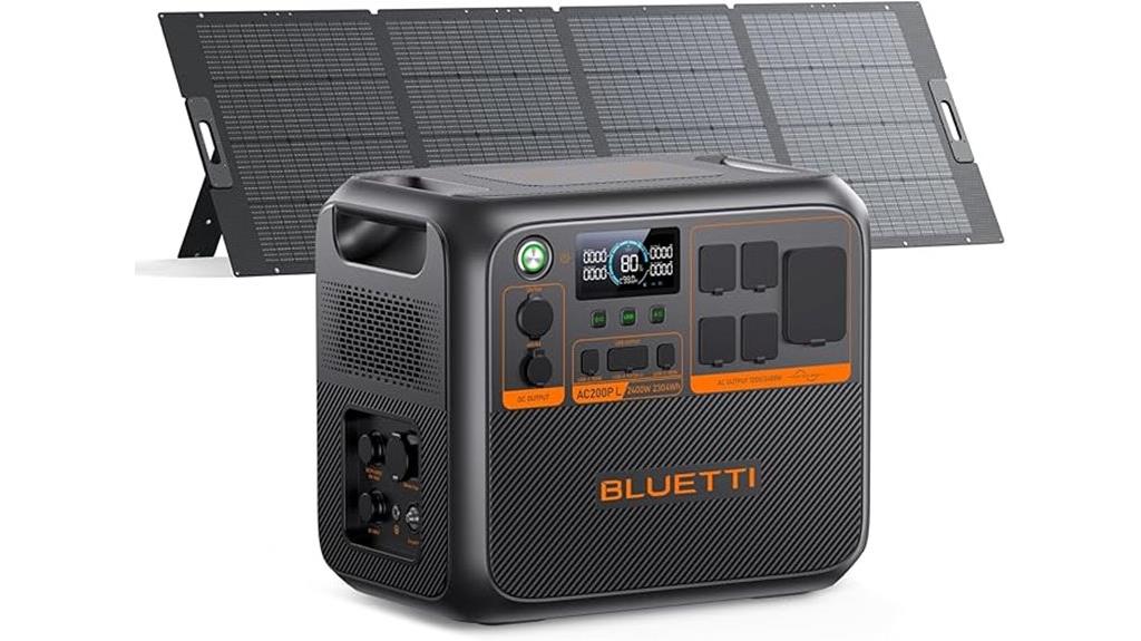 portable power with solar