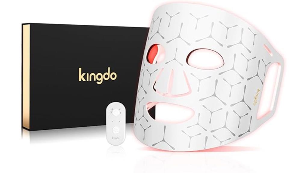 portable rechargeable red mask