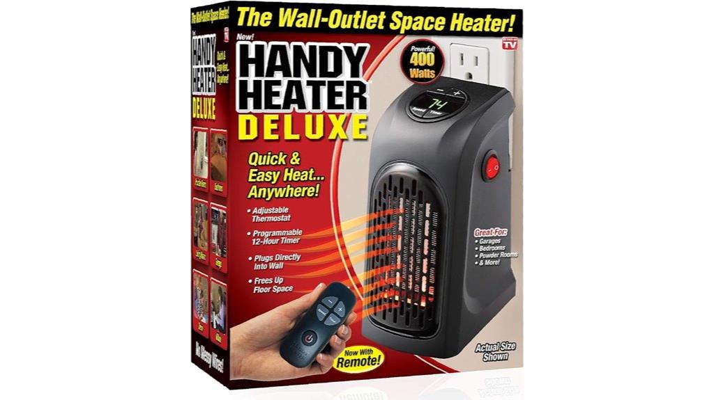 portable remote controlled heater