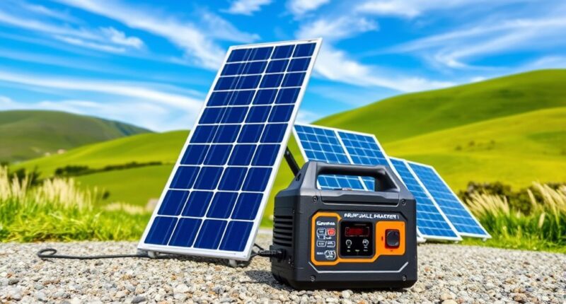 portable solar panel kits