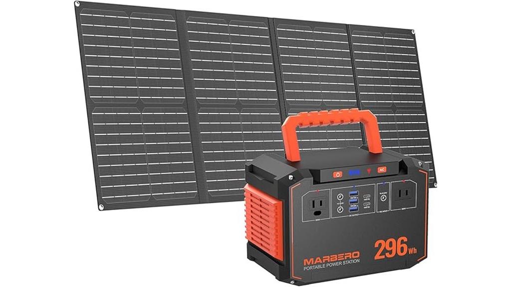 portable solar power station