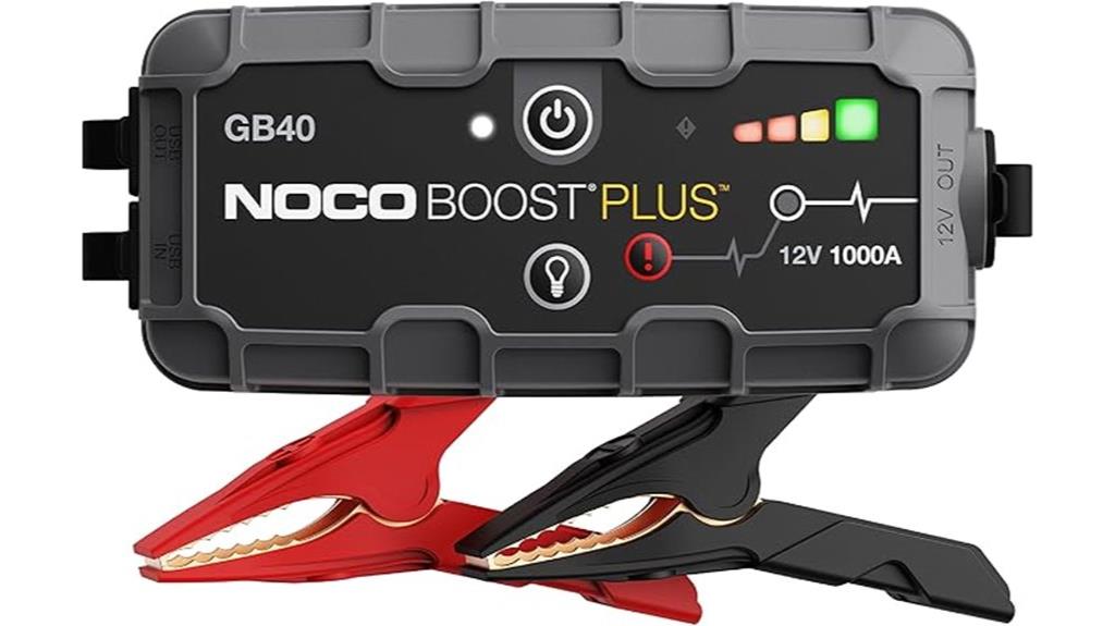 powerful portable jump starter
