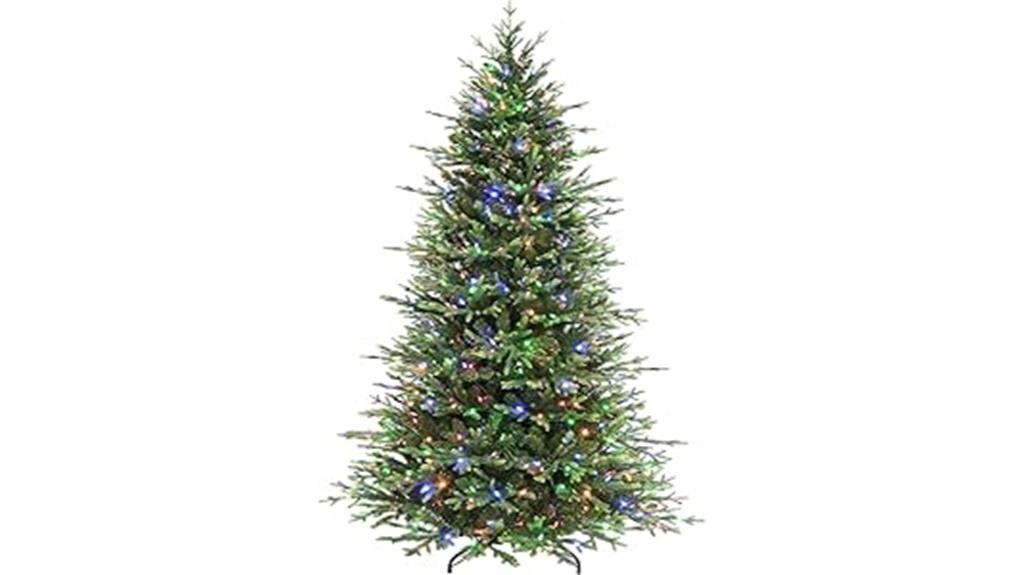prelit 7 5 ft christmas tree