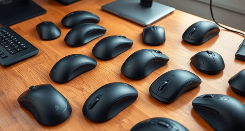 premium ergonomic mice selection