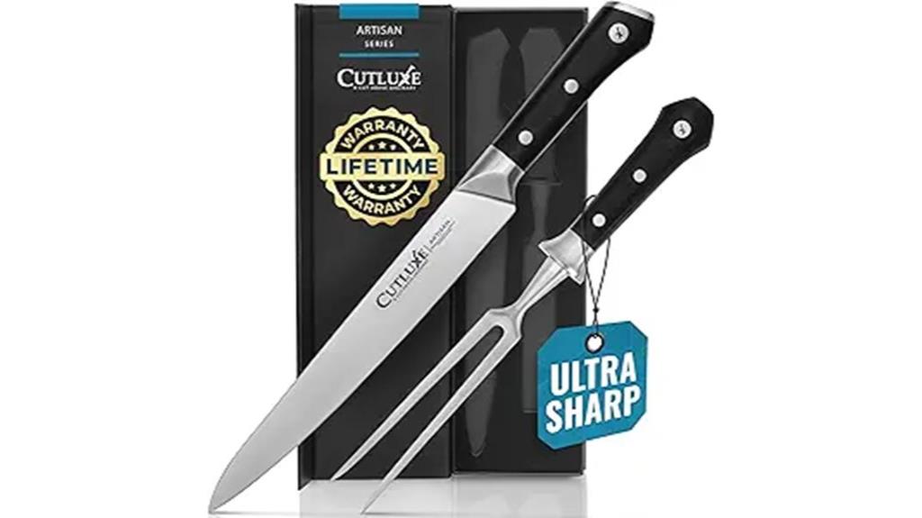 premium german steel carving set