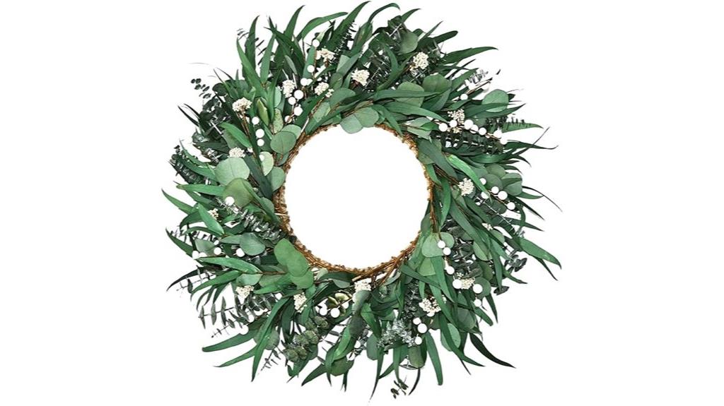 preserved eucalyptus wreath