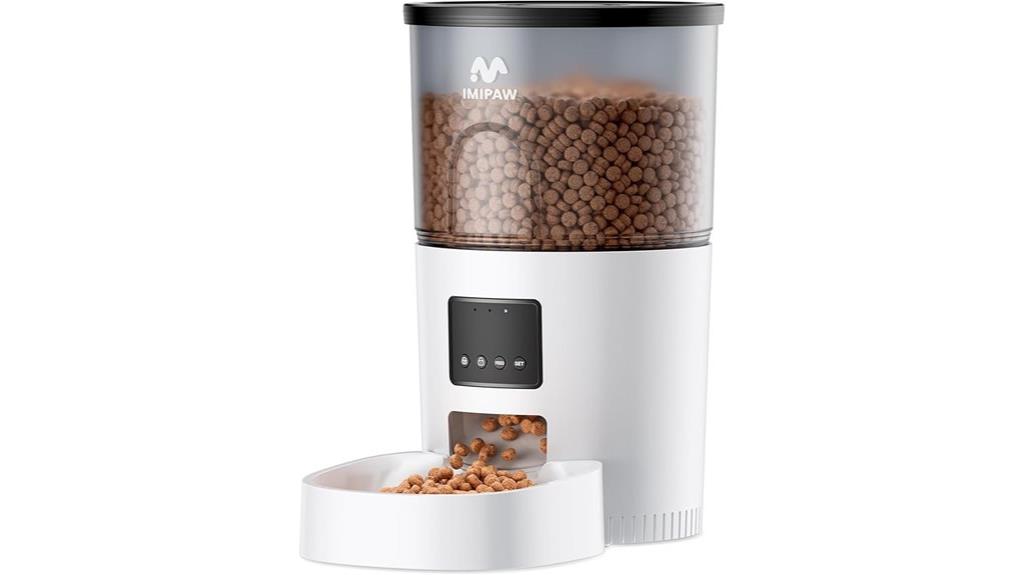 programmable automatic cat feeder
