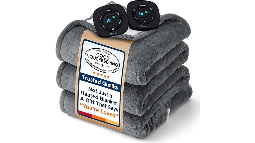 queen size dual control blanket