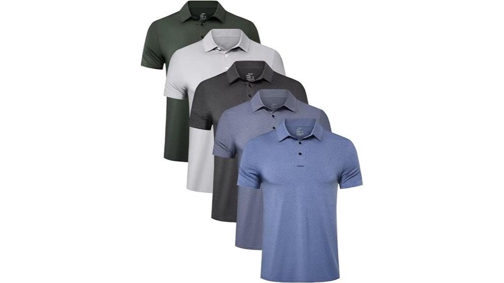 quick dry moisture wicking polo
