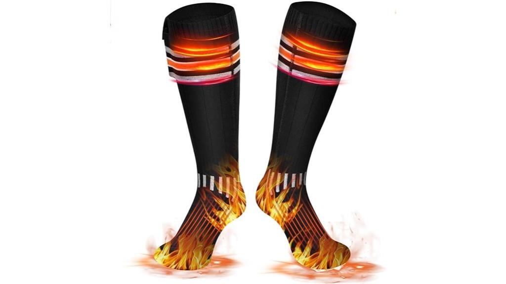 rechargeable heated socks
