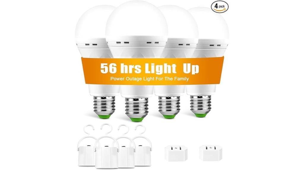 rechargeable led bulb pack