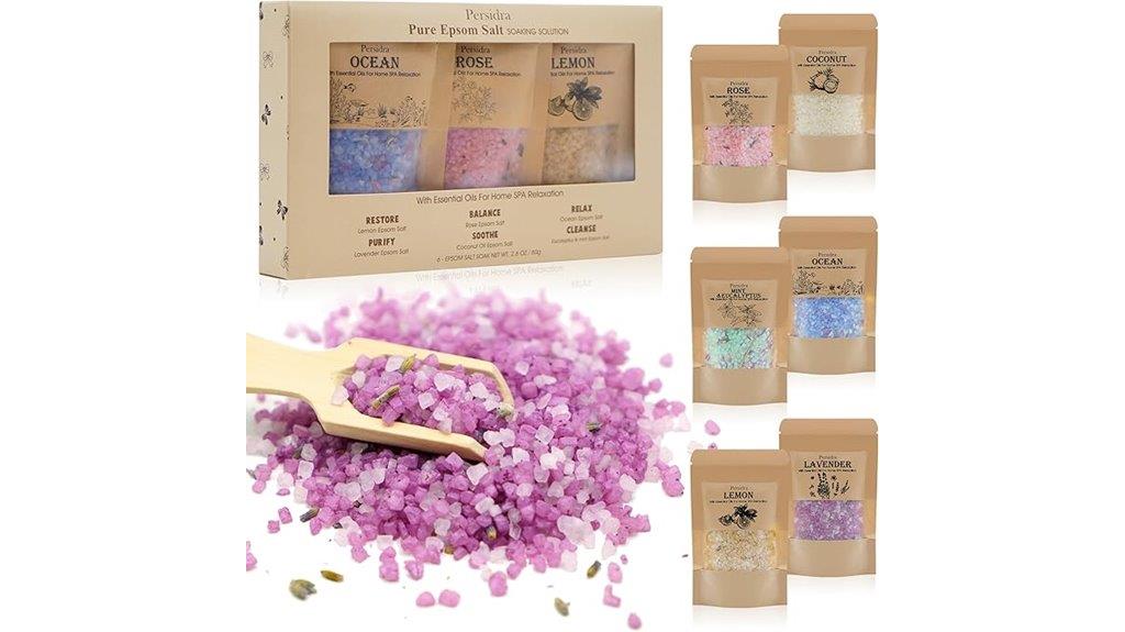 relaxing bath salt gifts