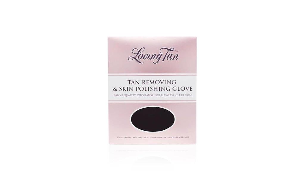 reusable exfoliating tanning glove