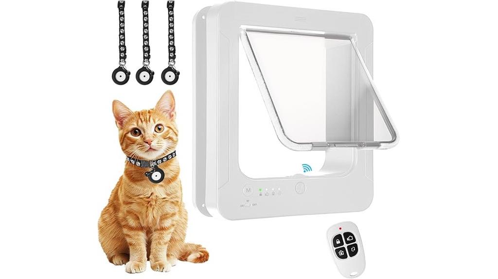 rfid cat door activation