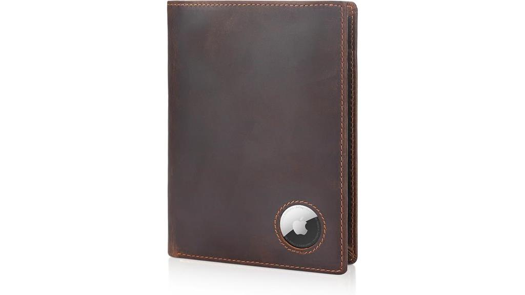 rfid leather passport wallet