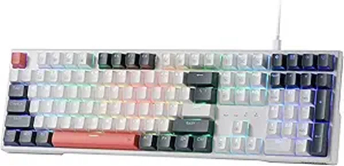 rgb backlit gaming keyboard