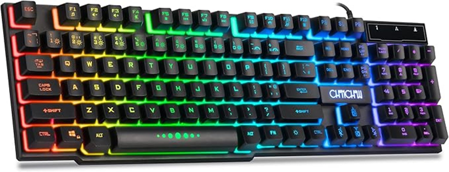 rgb backlit mechanical keyboard