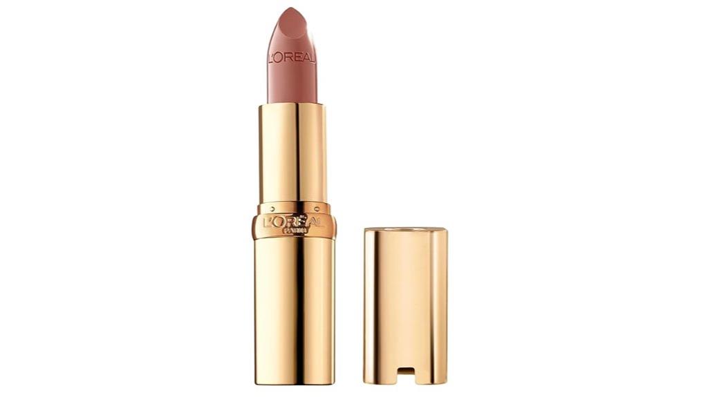 rich satin lipstick with argan