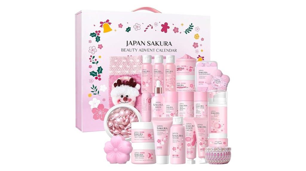 sakura beauty advent calendar