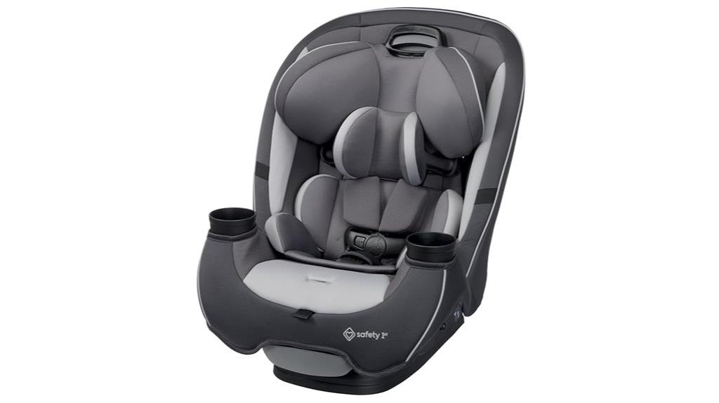 secure portable child car seat
