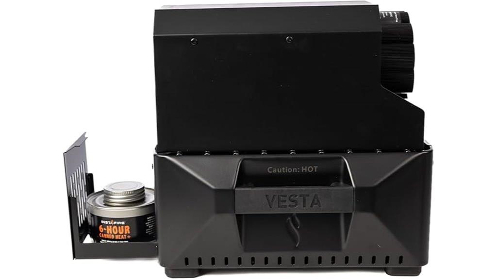 self powered camping heater