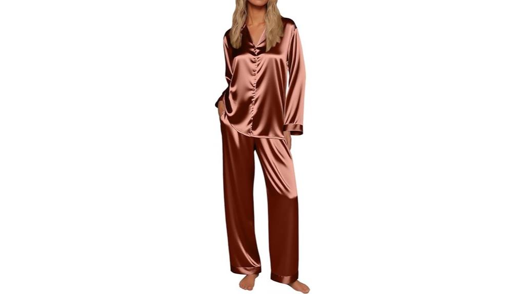 silky elegant women s pajamas