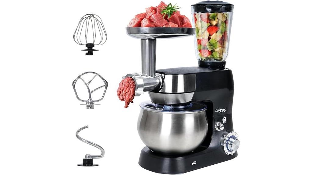 six in one mixer accessories