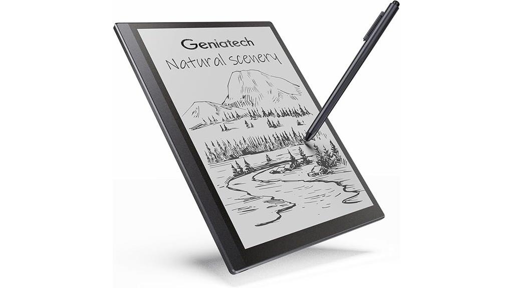 slim 10 3 e ink notebook