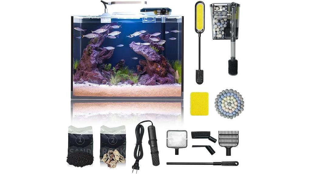 small aquarium kit included