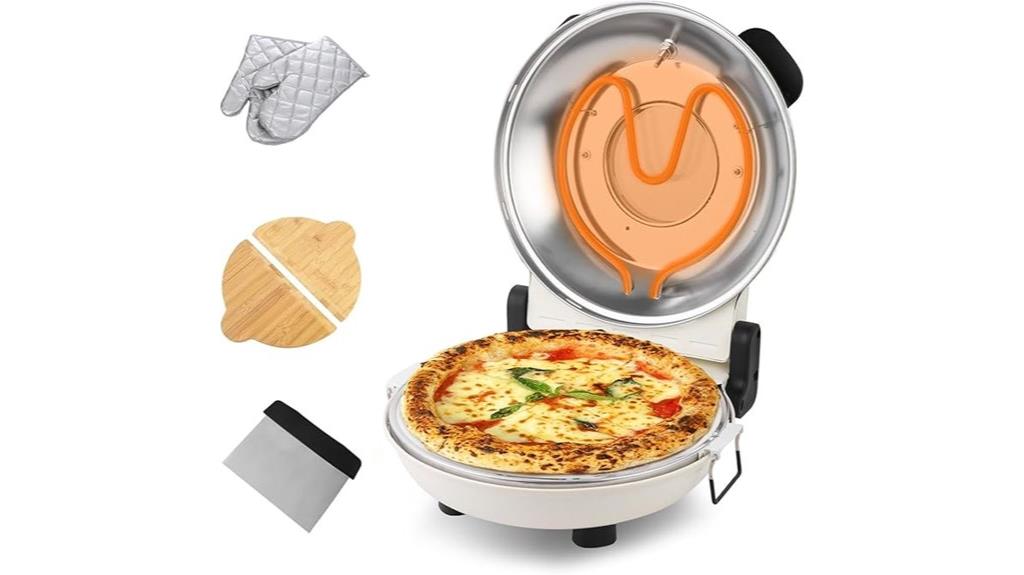 small electric pizza oven