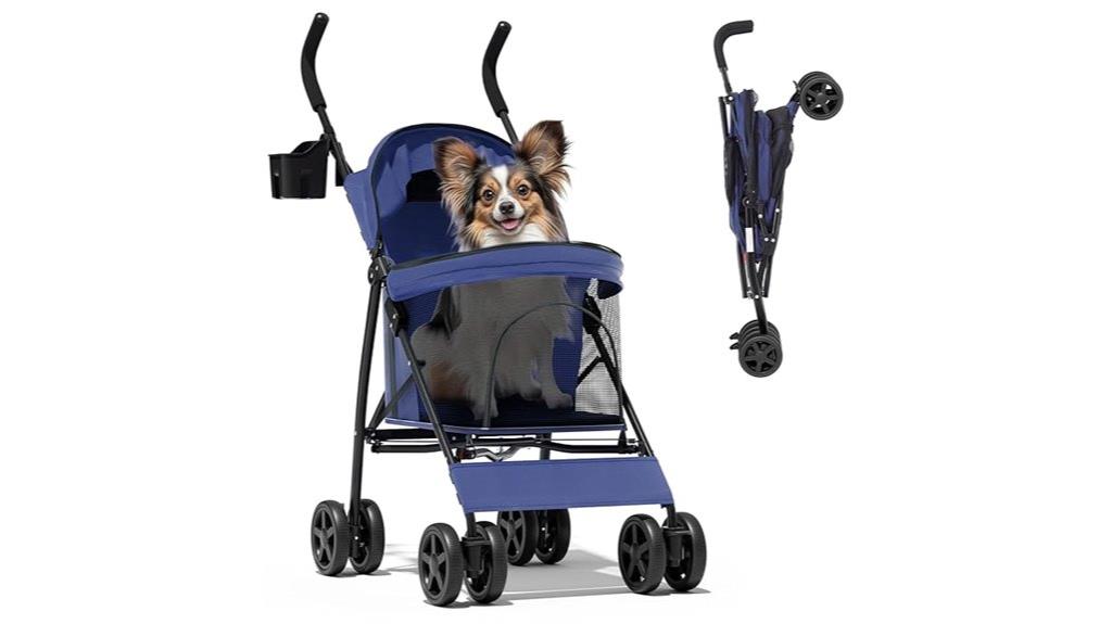 small medium pet stroller