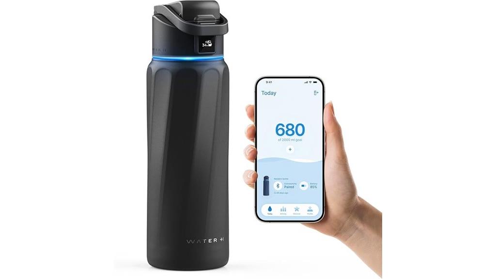 smart 32oz insulated water bottle