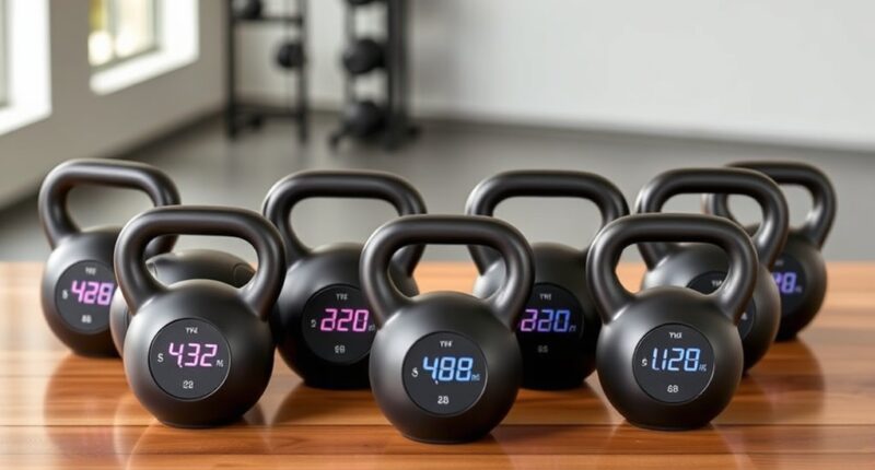 smart adjustable kettlebell sets