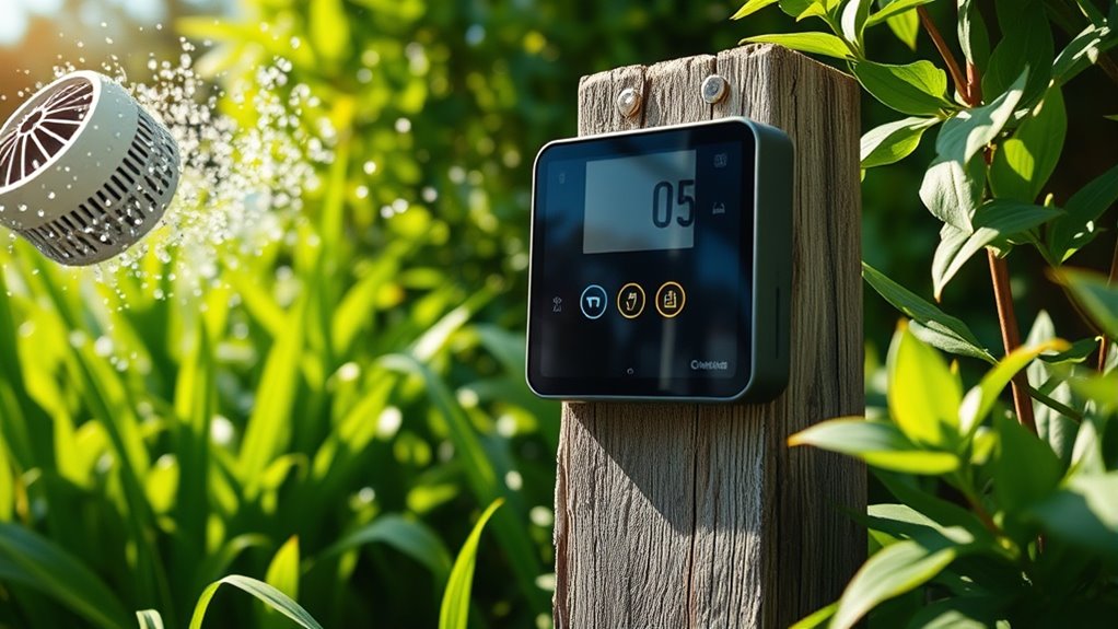 smart irrigation system features