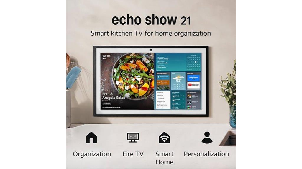 smart kitchen hub with display