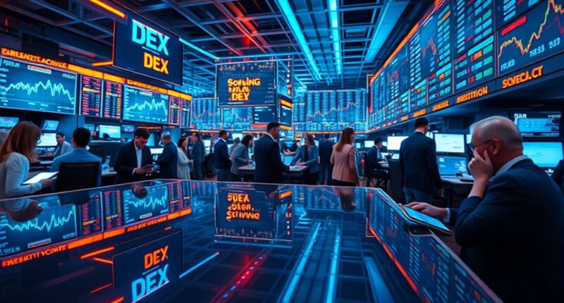 solana dex leads volume