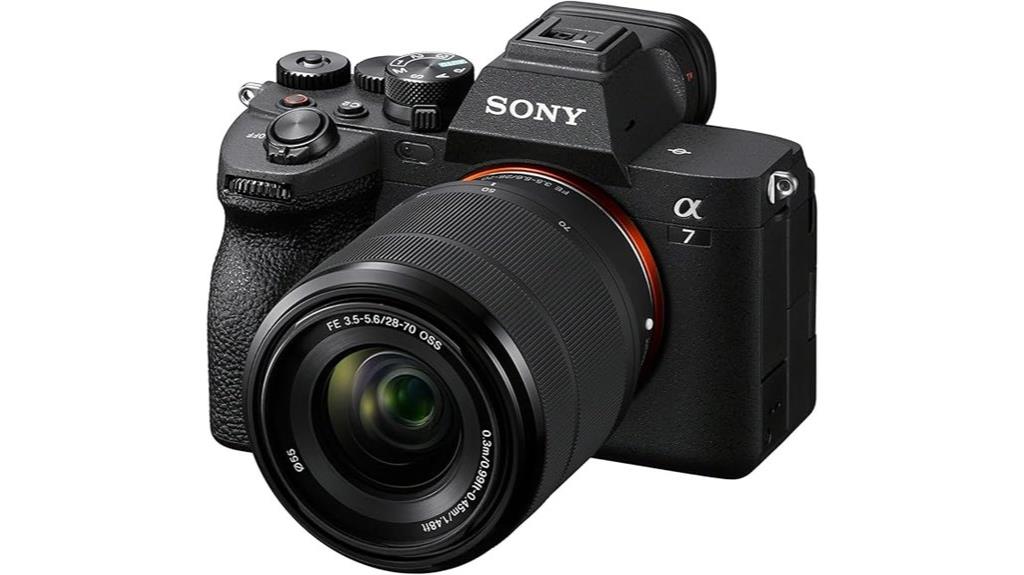 sony alpha 7 iv camera