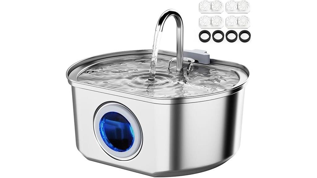 stainless steel 3 2l fountain