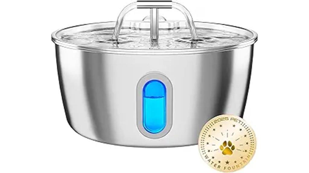 stainless steel 3 2l fountain