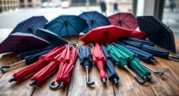 stylish compact travel umbrellas