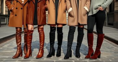 stylish wide calf boots