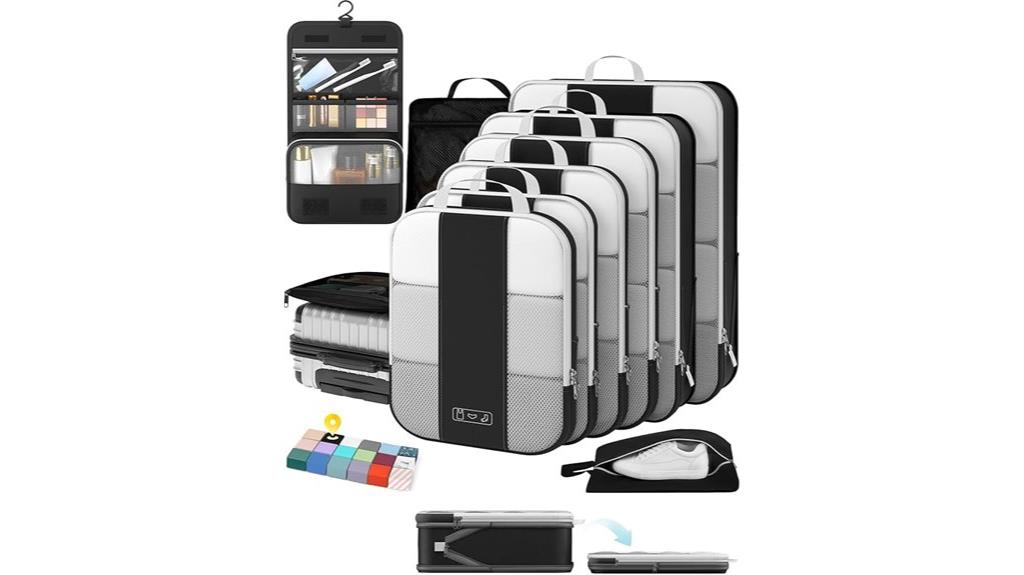 ten pack travel cubes