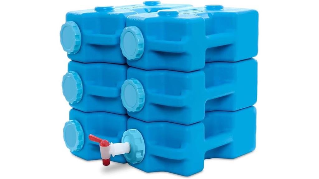 three gallon water container