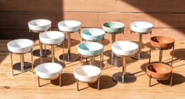 top adjustable pet bowl stands