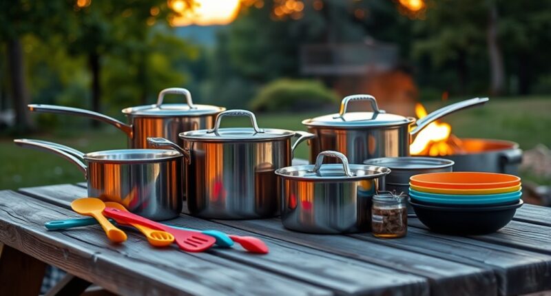 top camping cookware sets