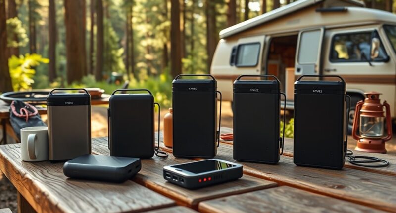 top car camping power stations