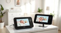 top dual camera baby monitors