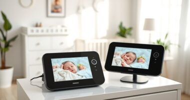 top dual camera baby monitors