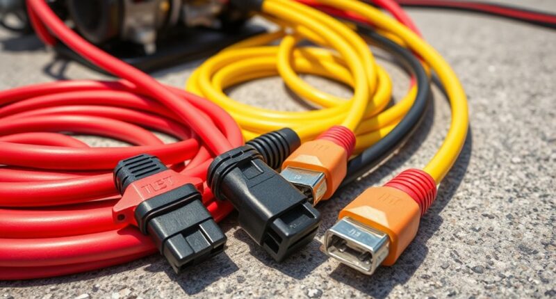 top generator power cords