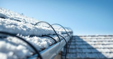 top gutter de icing cable options